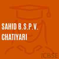 Sahid B.S.P.V. Chatiyari Primary School Logo