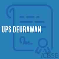 Ups Deurawan Middle School Logo