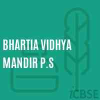 Bhartia Vidhya Mandir P.S Primary School Logo