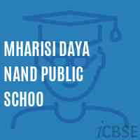 Mharisi Daya Nand Public Schoo Primary School Logo