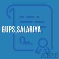 Gups,Salariya Middle School Logo