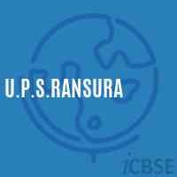 U.P.S.Ransura Middle School Logo
