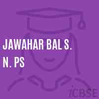 Jawahar Bal S. N. Ps Primary School Logo
