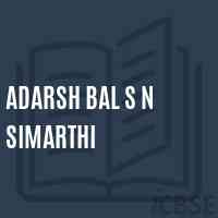 Adarsh Bal S N Simarthi Primary School Logo