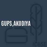 Gups,Akodiya Middle School Logo