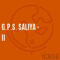 G.P.S. Saliya - Ii Primary School Logo