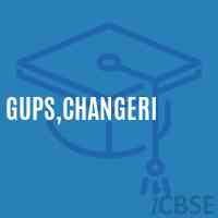 Gups,Changeri Middle School Logo