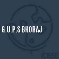 G.U.P.S Bhoraj Middle School Logo