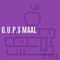 G.U.P.S Maal Middle School Logo