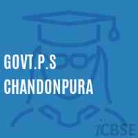 Govt.P.S Chandonpura Primary School Logo