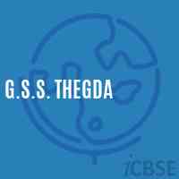 G.S.S. Thegda Secondary School Logo