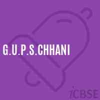G.U.P.S.Chhani Middle School Logo