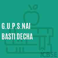 G.U.P.S.Nai Basti Decha Middle School Logo