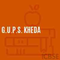 G.U.P.S. Kheda Middle School Logo