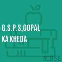 G.S.P.S,Gopal Ka Kheda Primary School Logo