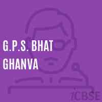 G.P.S. Bhat Ghanva Primary School Logo