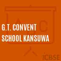 G.T. Convent School Kansuwa Logo