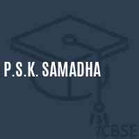 P.S.K. Samadha Primary School Logo