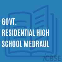 Govt. Residential High School Medraul Logo