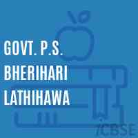 Govt. P.S. Bherihari Lathihawa Primary School Logo