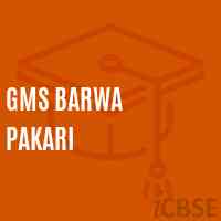 Gms Barwa Pakari Middle School Logo