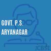 Govt. P.S. Aryanagar Primary School Logo