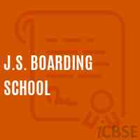 J.S. Boarding School Logo