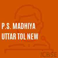 P.S. Madhiya Uttar Tol New Primary School Logo