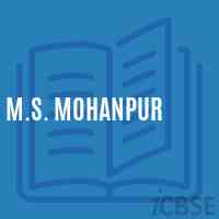 M.S. Mohanpur Middle School Logo