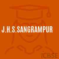 J.H.S.Sangrampur Middle School Logo
