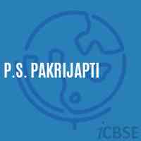 P.S. Pakrijapti Primary School Logo