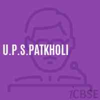 U.P.S.Patkholi Middle School Logo