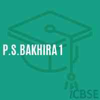 P.S.Bakhira 1 Primary School Logo