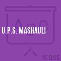 U.P.S. Mashauli Middle School Logo