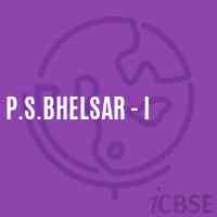 P.S.Bhelsar - I Primary School Logo