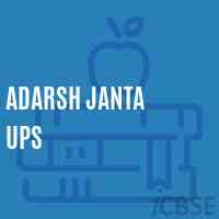 Adarsh Janta Ups Middle School Logo