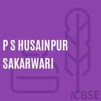 P S Husainpur Sakarwari Primary School Logo