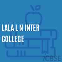 Lala L N Inter College High School Logo