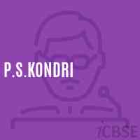 P.S.Kondri Primary School Logo