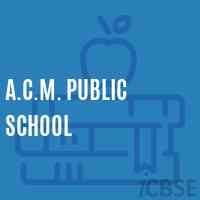 A.C.M. Public School Logo