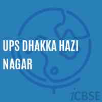 Ups Dhakka Hazi Nagar Middle School Logo