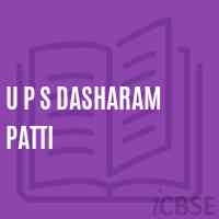 U P S Dasharam Patti Middle School Logo