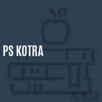Ps Kotra Primary School Logo