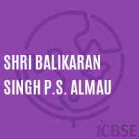 Shri Balikaran Singh P.S. Almau Primary School Logo