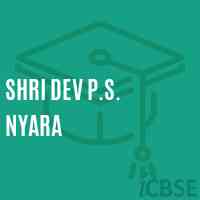Shri Dev P.S. Nyara Primary School Logo