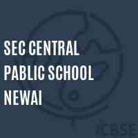 Sec Central Pablic School Newai Logo
