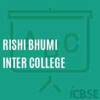 Rishi Bhumi Inter College High School Logo