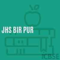 Jhs Bir Pur Middle School Logo