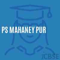 Ps Mahaney Pur Primary School Logo