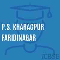 P.S. Kharagpur Faridinagar Primary School Logo